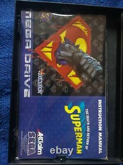 Death And Return Of Superman Sega Mega Drive Pal Version Very Rare