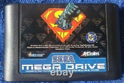 Death And Return Of Superman Sega Mega Drive Pal Version Very Rare