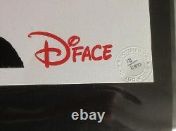 Dface'saddo' Very Rare Limited Edition Collectable Print
