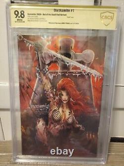 Die! Namite #1 Out Of The Vault RED Variant Very Rare! CBCS 9.8 Signed By