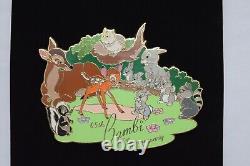 Disney Limited Edition Le 500 65th Anniversary Jumbo Bambi Pin Wdw Very Rare DL