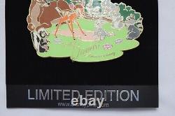 Disney Limited Edition Le 500 65th Anniversary Jumbo Bambi Pin Wdw Very Rare DL