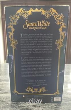 Disney Limited Edition SNOW WHITE, EVIL QUEEN & THE PRINCE VERY RARE dolls