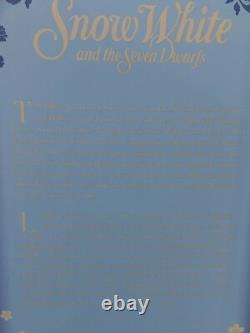 Disney Limited Edition SNOW WHITE, EVIL QUEEN & THE PRINCE VERY RARE dolls