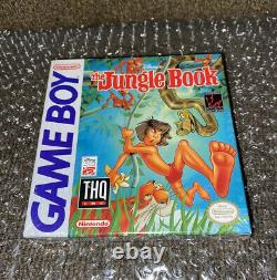 Disney's The Jungle Book NEW SEALED! Nintendo Game Boy VERY RARE H-SEAM VARIANT