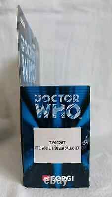 Doctor Who Corgi Dalek Set Exclusive Limited Edition VERY RARE TY96207 96207