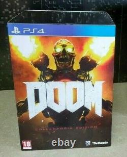 Doom Collector's Edition PS4 -Sealed BRAND NEW-SEALED-VERY RARE-PAL -UK