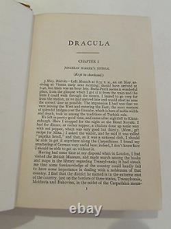 Dracula, by Bram Stoker -1927 Very Rare Early Edition, Antique Hardcover Book