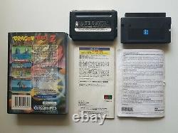 Dragon Ball Z MEGA DRIVE PORTUGAL EXCLUSIVE (2nd VERSION)VERY RARE/COMPLETE