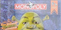 DreamWorks SHREK Monopoly Collectors Edition Hasbro 2007 Brand New VERY Rare OB8