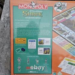 DreamWorks SHREK Monopoly Collectors Edition Hasbro 2007 Brand New VERY Rare OB8