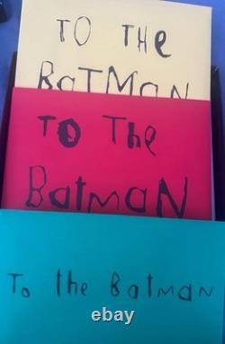 Dust! To The Batman Riddler Card Set limited edition 500 units (Very Rare)