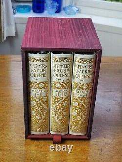 Edmund Spensers Faerie Queene. Folio Society 2011. Very rare limited edition