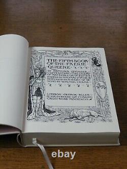 Edmund Spensers Faerie Queene. Folio Society 2011. Very rare limited edition