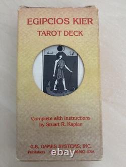 Egipcios Kier Tarot Deck- VERY RARE 1st edition 1984 Excellent Condition