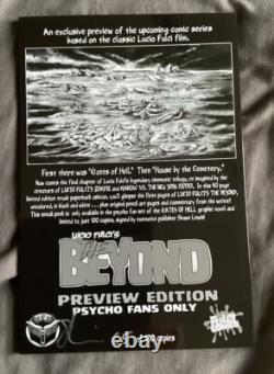Eibon Press The Beyond Preview Ashcan Edition Signed/numbered 65/100 Very Rare