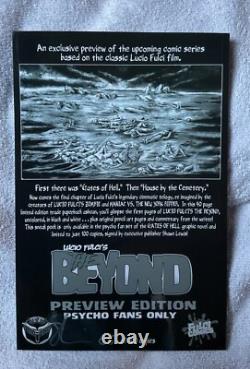Eibon Press The Beyond Preview Ashcan Edition Signed/numbered 65/100 Very Rare