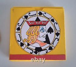 Elaine Lewis Circular Playing Cards Limited Edition 9 of 30 Very Rare E M Lewis