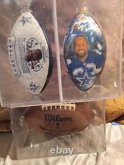 Emmitt Smith football lot very rare serigraph LIMITED EDITION INSTANT COLLECTION