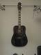 Epiphone Hummingbird Acoustic Guitar In Ebony, Limited Edition, Very Rare