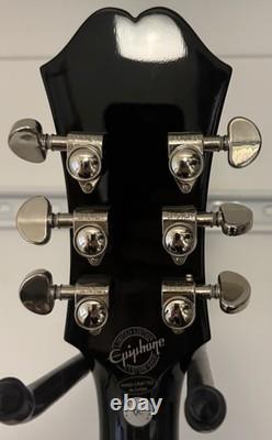 Epiphone Hummingbird Acoustic Guitar in Ebony, Limited Edition, Very Rare
