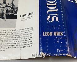 Exodus-Leon Uris-SIGNED! -First/1st Edition/Early Printing with Org DJ-VERY RARE