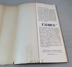 Exodus-Leon Uris-SIGNED! -First/1st Edition/Early Printing with Org DJ-VERY RARE