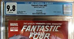 FANTASTIC FOUR 602 VERY RARE VENOM VARIANT 1 of 20 CGC 9.8 1ST SERIES 2012