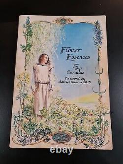 FLOWER ESSENCES Gurudas- 1983 FIRST PRINTING VERY RARE 1st EDITION