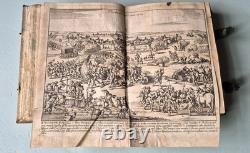 Famiano Strada De Bello Belgico Decades duae II, 1651 Very rare'Atlas' edition