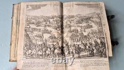 Famiano Strada De Bello Belgico Decades duae II, 1651 Very rare'Atlas' edition