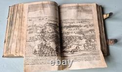 Famiano Strada De Bello Belgico Decades duae II, 1651 Very rare'Atlas' edition
