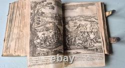 Famiano Strada De Bello Belgico Decades duae II, 1651 Very rare'Atlas' edition