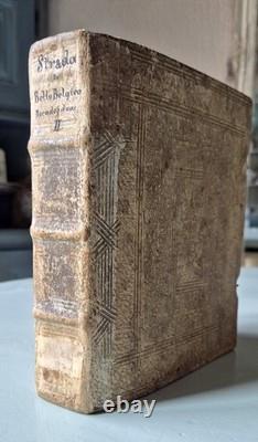 Famiano Strada De Bello Belgico Decades duae II, 1651 Very rare'Atlas' edition