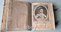 Famiano Strada De Bello Belgico Decades duae II, 1651 Very rare'Atlas' edition