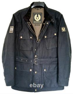 Fantastic Belstaff Wax Jacket Uk 42 Very Rare Ltd Edition Royal Enfield