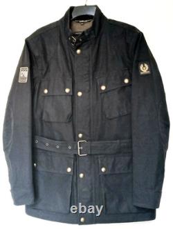 Fantastic Belstaff Wax Jacket Uk 42 Very Rare Ltd Edition Royal Enfield