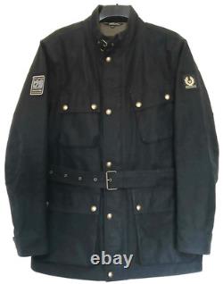 Fantastic Belstaff Wax Jacket Uk 42 Very Rare Ltd Edition Royal Enfield