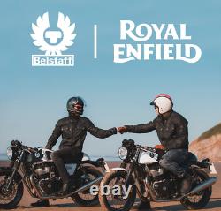 Fantastic Belstaff Wax Jacket Uk 42 Very Rare Ltd Edition Royal Enfield