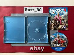 Far Cry 4 PS4 Steelbook Limited Edition ULTRA RARE IN VERY GOOD COND