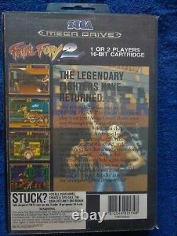Fatal Fury 2 Sega Mega Drive Genesis Pal Version Australian Very Rare