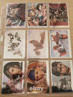 Final Fantasy Art Museum 5th Edition FF10-2 X-2 SP 1-9 Foil Cards Very Rare