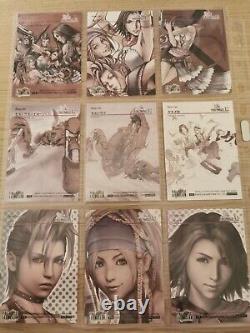 Final Fantasy Art Museum 5th Edition FF10-2 X-2 SP 1-9 Foil Cards Very Rare