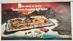 Fireball Island L'ISOLA DI FUOCO ITALIAN EDITION 1987 Very Rare Open Box