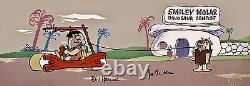 Flintstones Cel Hanna Barbera Signed Nuthin But The Tooth Very Rare Edition Cell