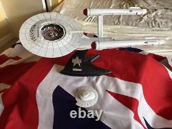 Franklin mint very rare limited edition enterprise mark the 25 anniversary