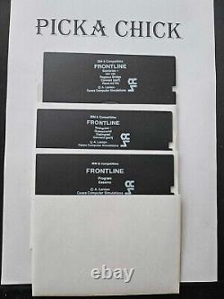 Frontline IBM PC CD ROM UK English Strategy Wargame very rare 5 1/4 version