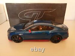 GT Spirit 1/18 Bentley Continental Black Edition Great Condition Very Rare