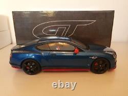 GT Spirit 1/18 Bentley Continental Black Edition Great Condition Very Rare