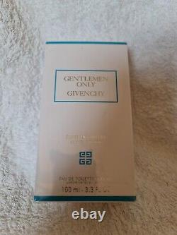 Givenchy Gentlemen Only Ltd Edition Fraiche EDT 100ml. BNIB Sealed. Very Rare